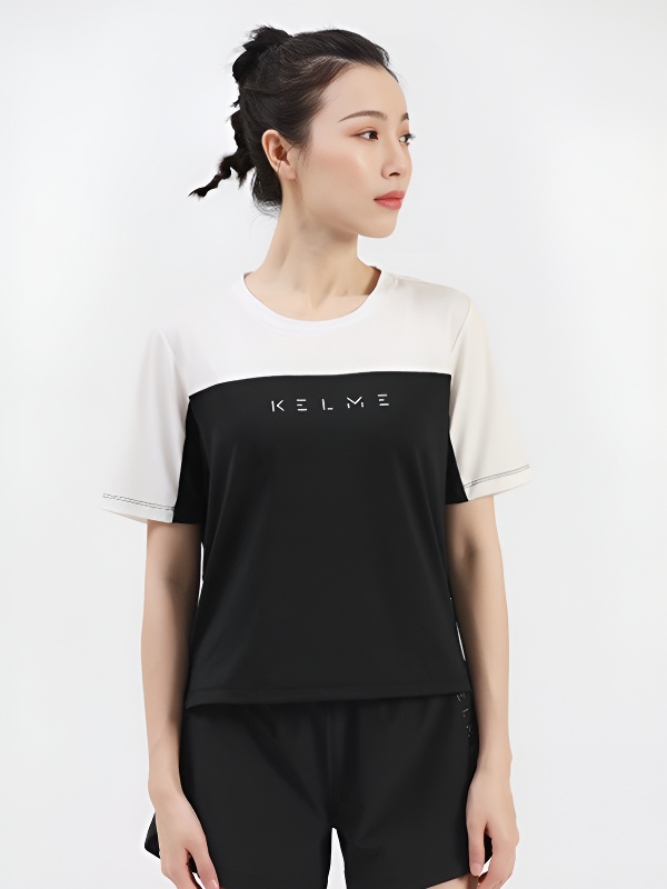 Футболка KELME Round Neck Short Sleeve T-Shirt Black