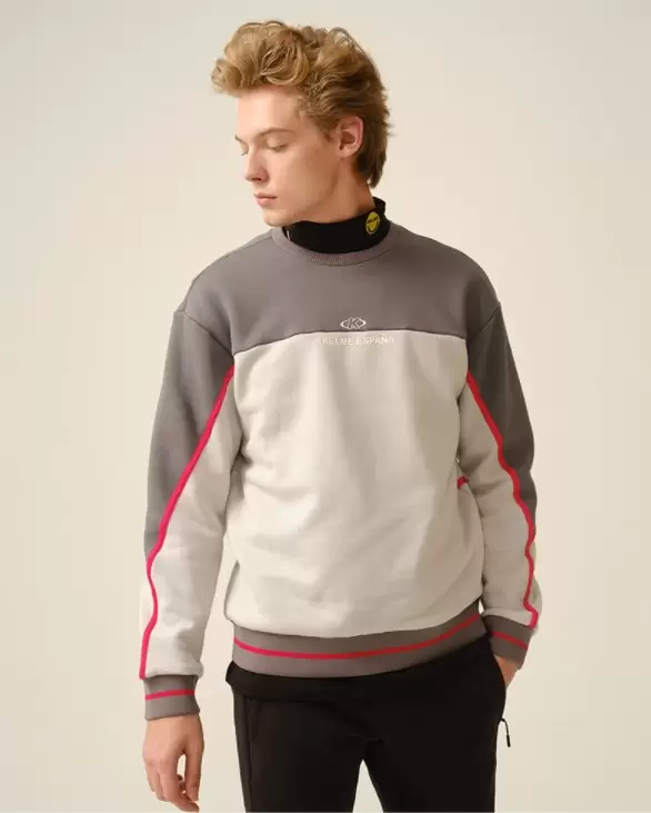Свитшот KELME Round Neck Sweater Grey