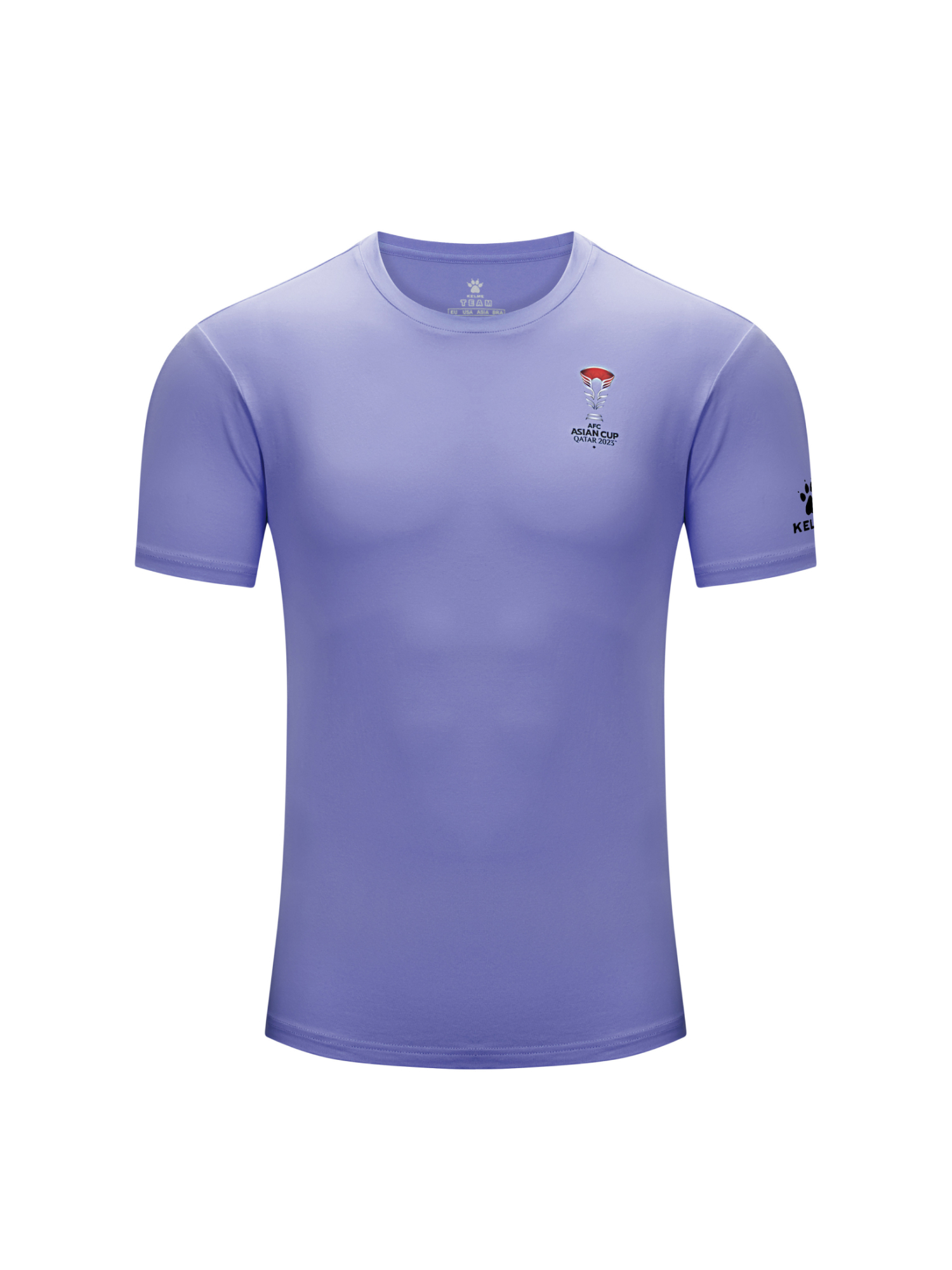 Футболка KELME Round Neck T-Shirt Light Purple