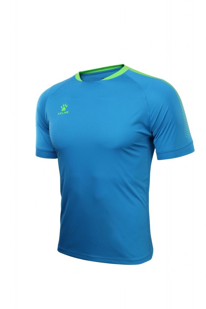 Футболка KELME Short Sleeve Football Shirt Light Blue