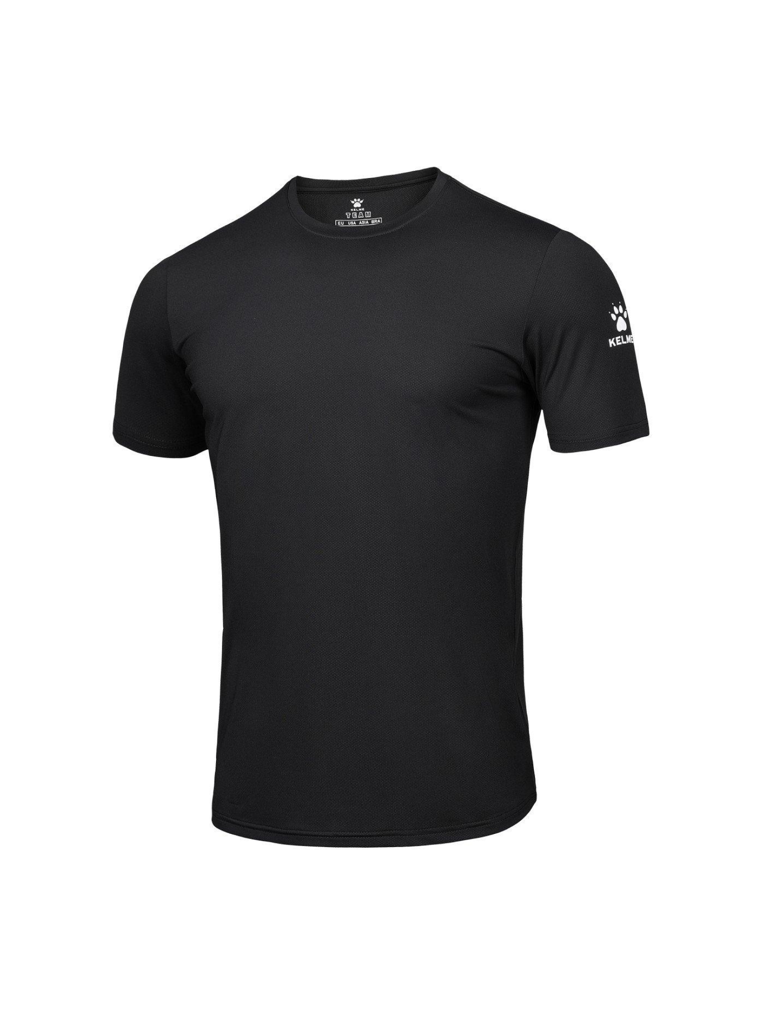 Футболка KELME Crew Neck T-Shirt Black