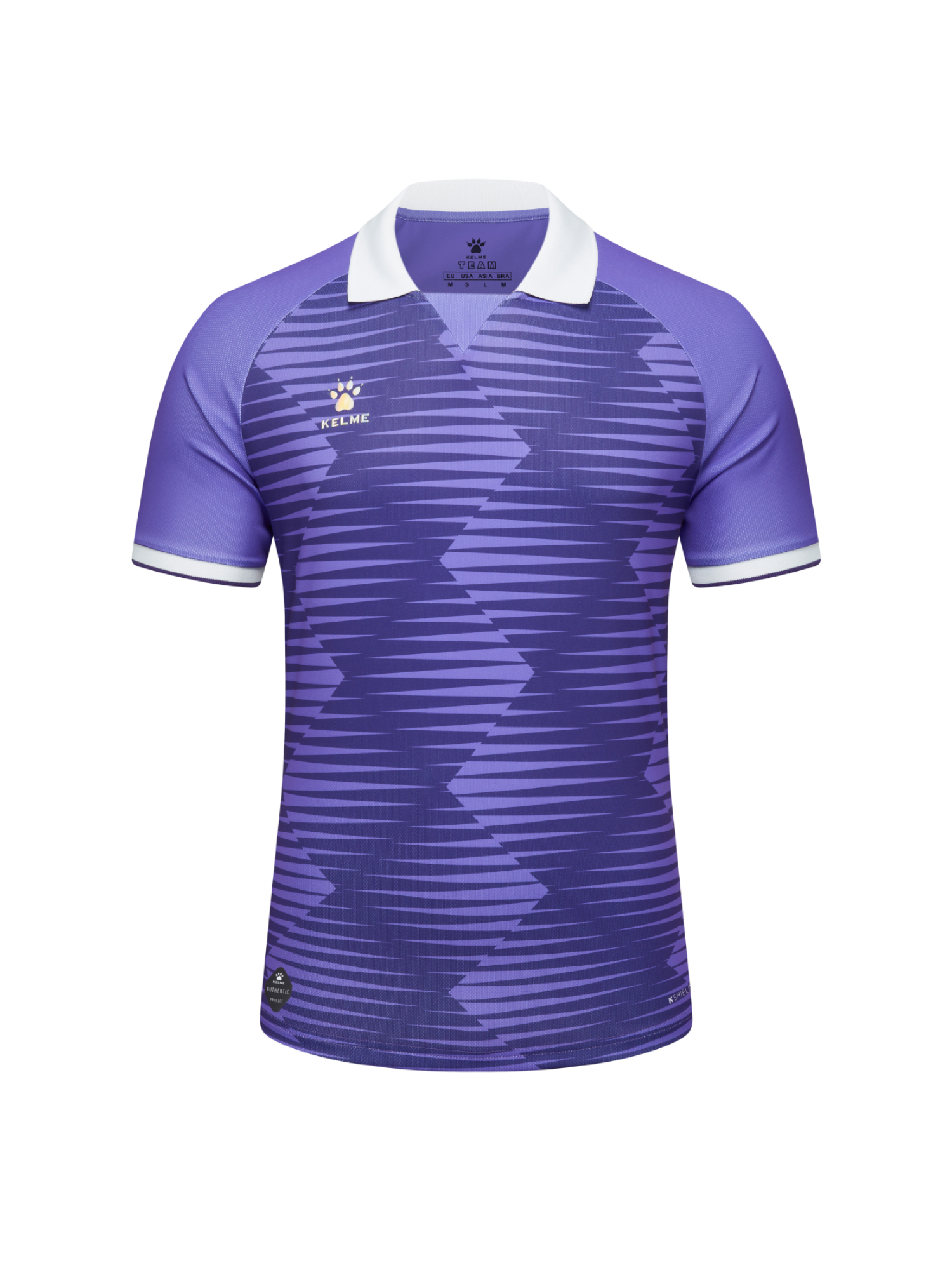 Футболка KELME Short Sleeve Football Shirt Violet