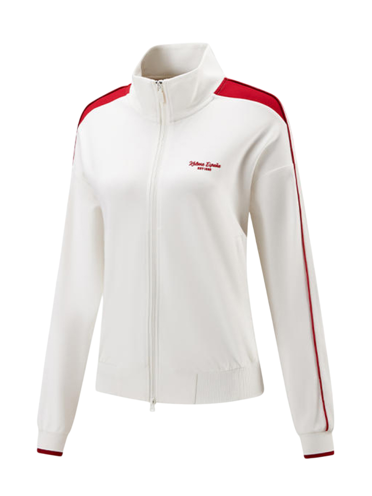 Олимпийка KELME Stand-Up Collar Knit Cardigan White