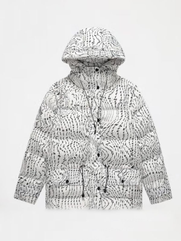 Пуховик KELME Short Down Jacket (White/Black)