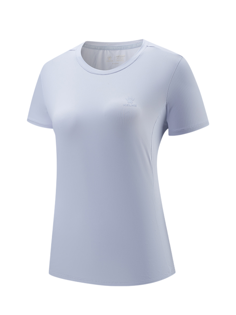 Футболка KELME Crew Neck Short-Sleeved T-Shirt Light Blue