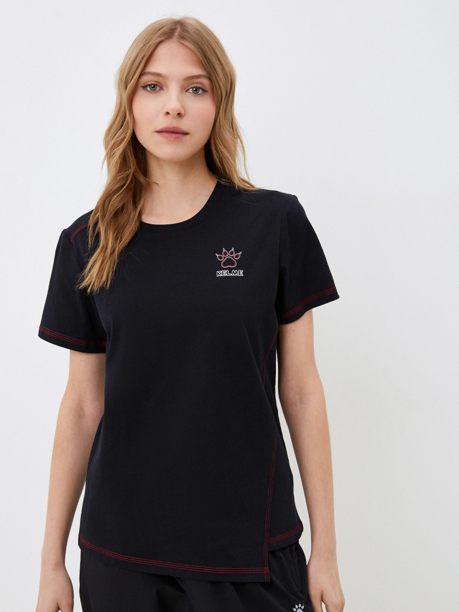Футболка KELME Round Neck Short Sleeve T-Shirt Dark Blue