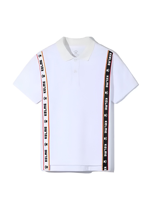 Детская футболка KELME Boys Short Sleeve T-Shirt White