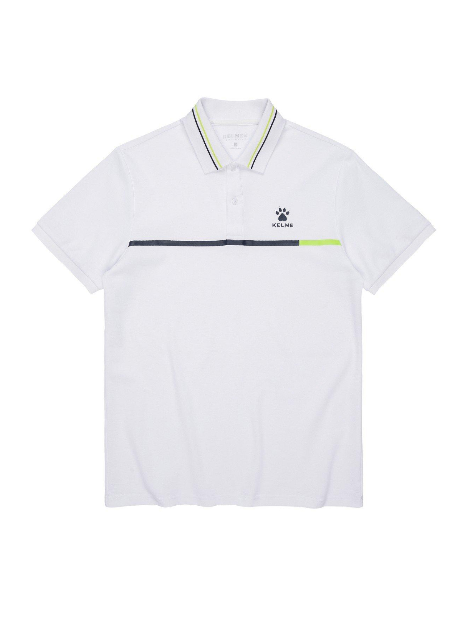 Футболка-поло KELME Short Sleeve Polo Shirt White