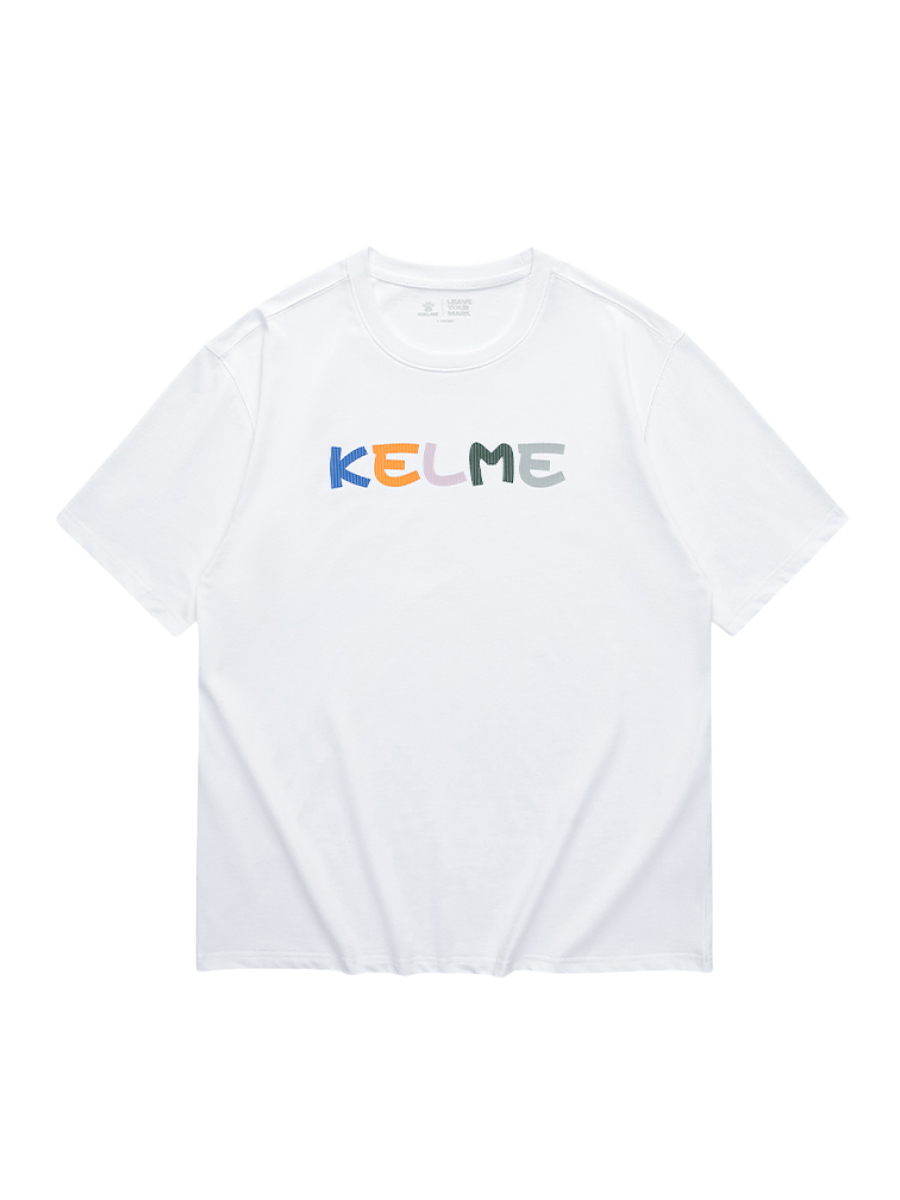 Футболка KELME Round Neck Short Sleeve T-Shirt White