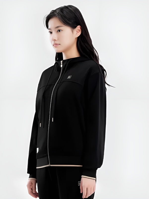 Толстовка KELME Knitted Jacket (With Hood) Black