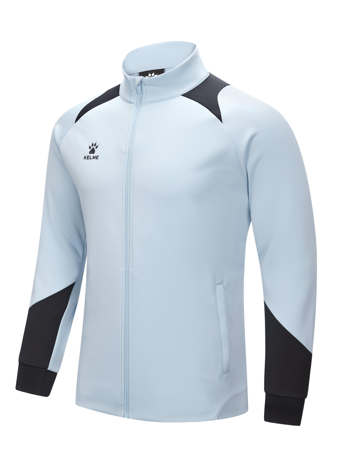 Олимпийка KELME Knitted Training Jacket Light Blue