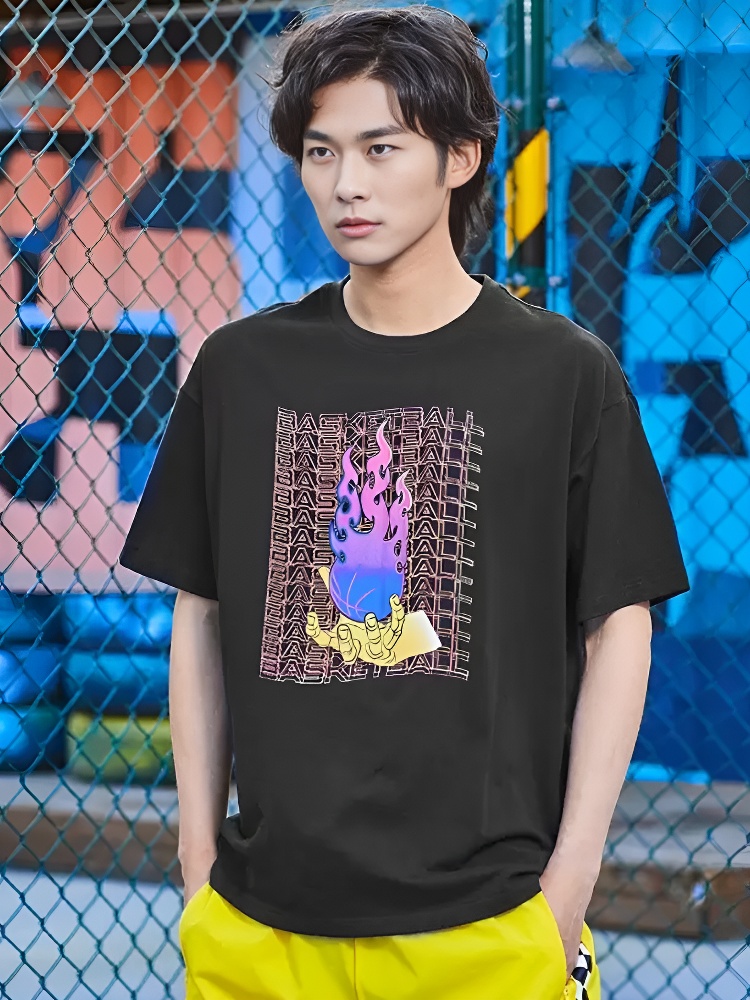 Футболка KELME Round Neck T-Shirt Black