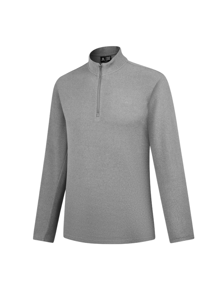 Олимпийка KELME Half Placket Long Sleeve T-shirt Grey