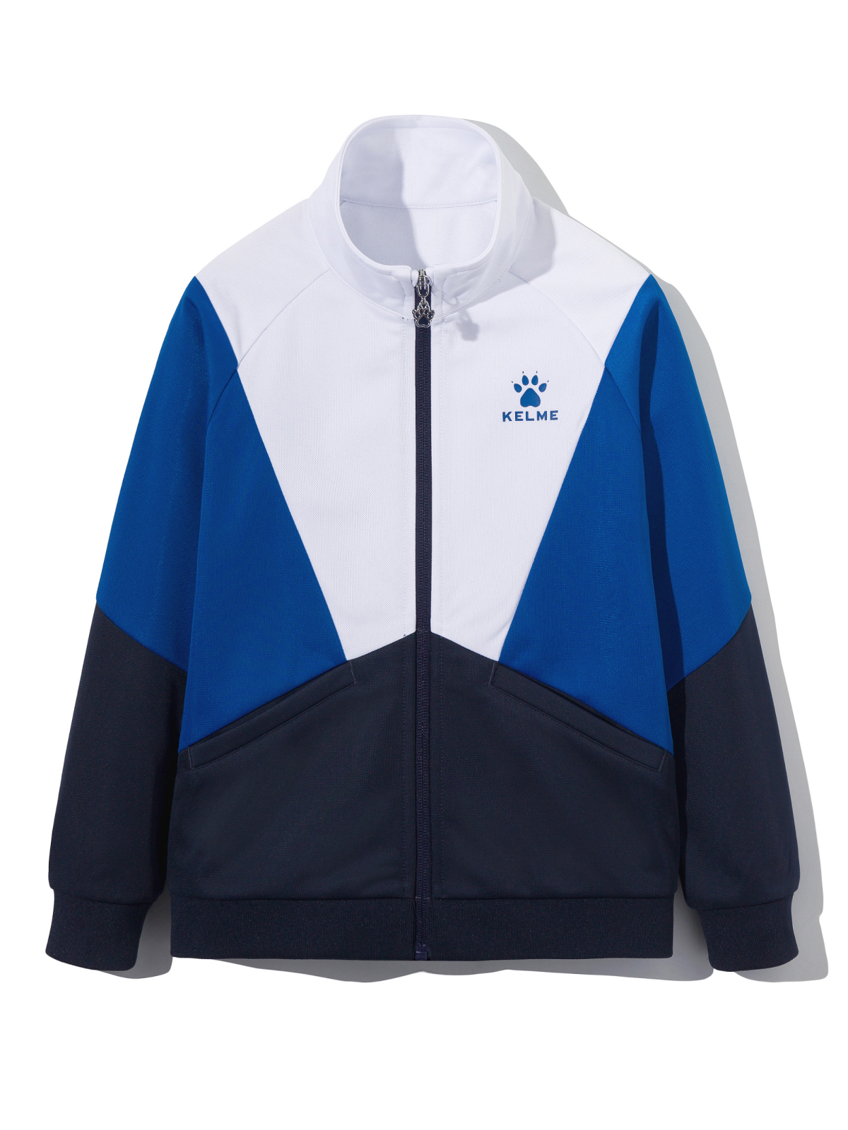 Детская олимпийка KELME Knitted Coat Dark Blue
