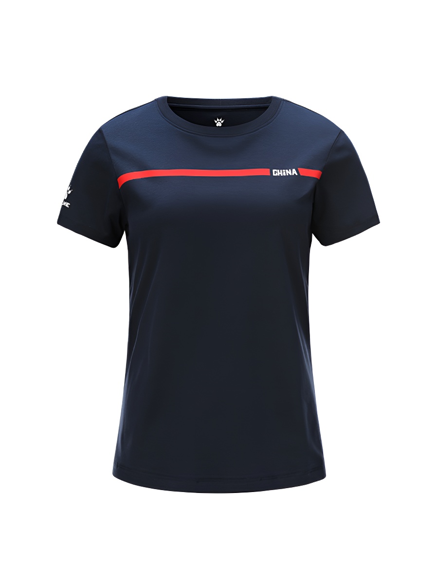Футболка KELME Women's Crew Neck T-Shirt Dark Blue