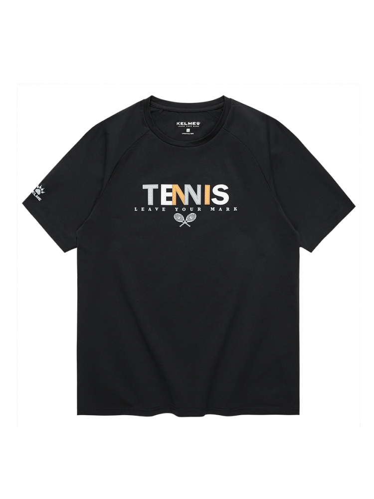Футболка KELME Round Neck Short Sleeve T-Shirt Dark Blue