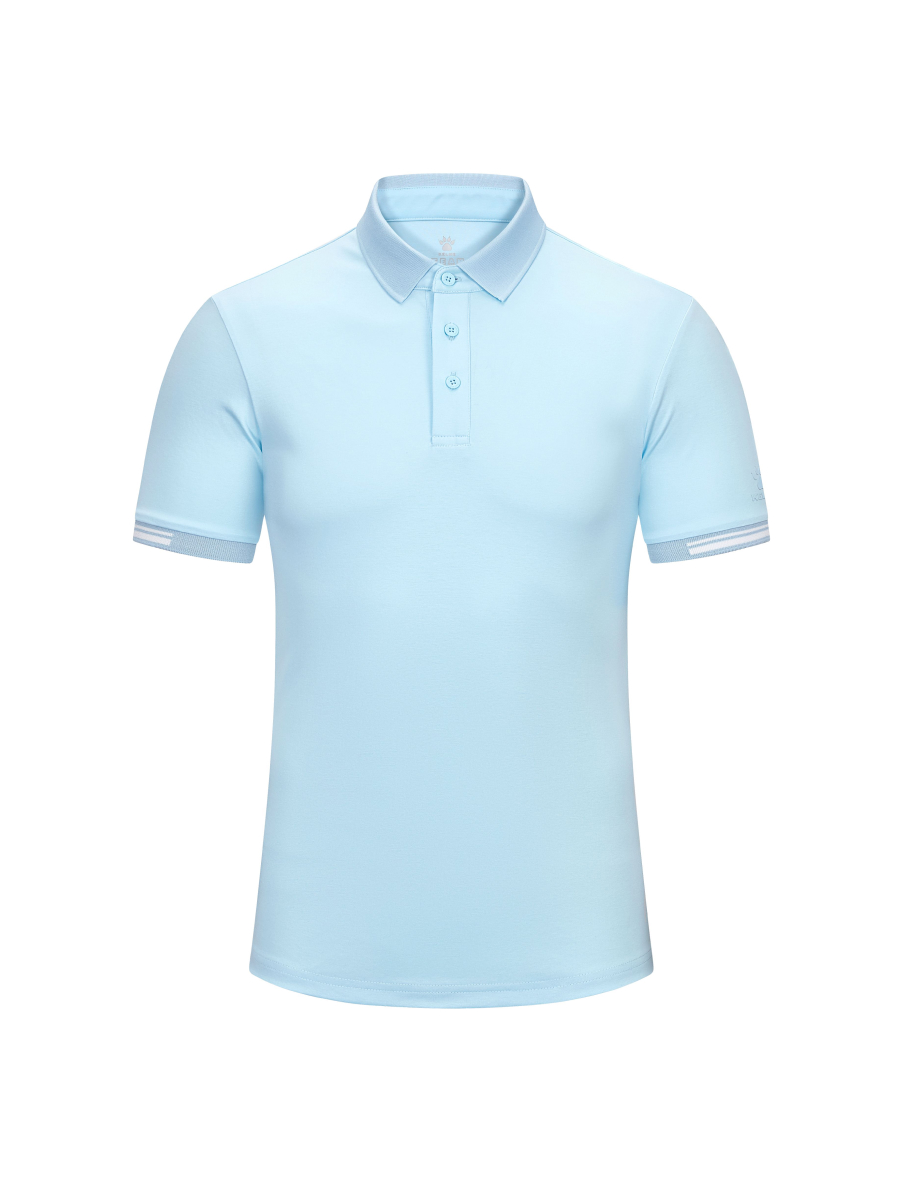 Футболка-поло KELME Short Sleeve Polo Shirt Light Blue