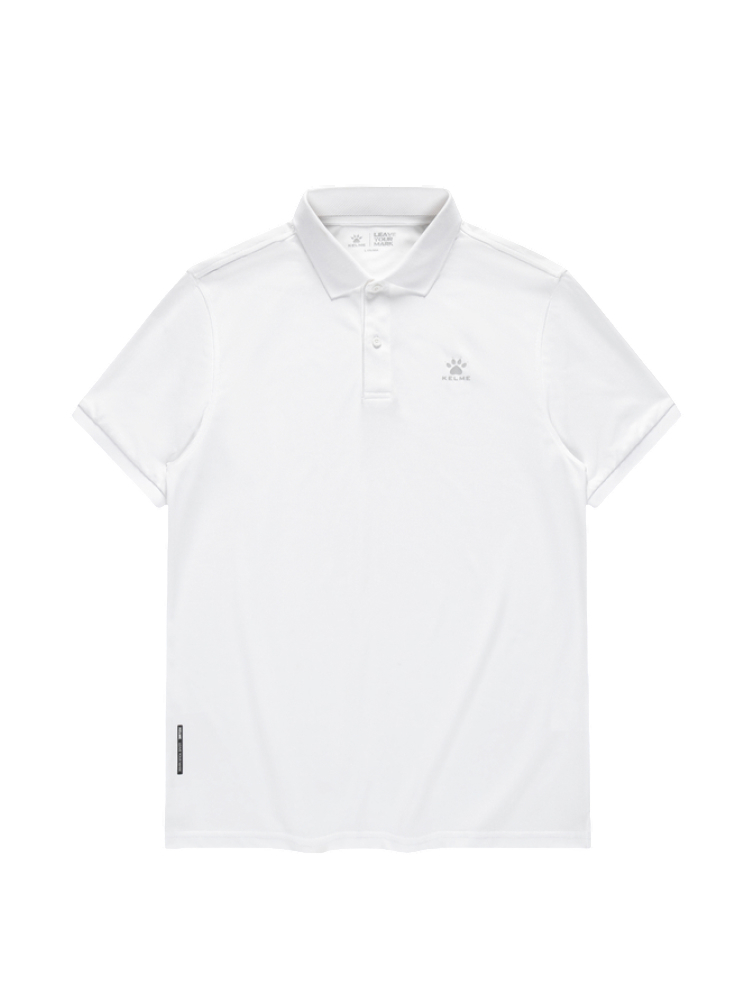 Футболка KELME Short Sleeve Polo Shirt White