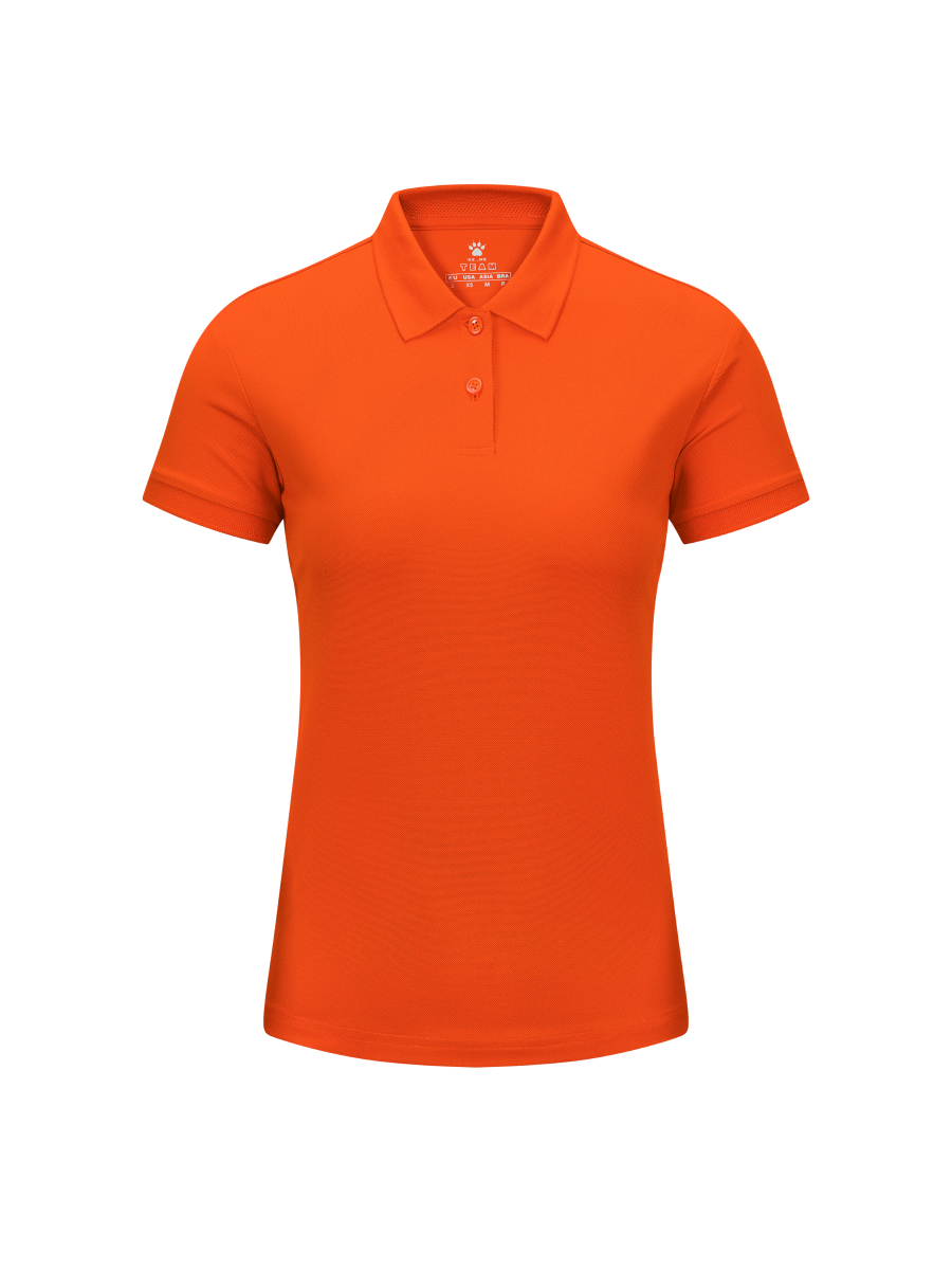 Футболка-поло KELME Women's Short Sleeve Polo Shirt Orange