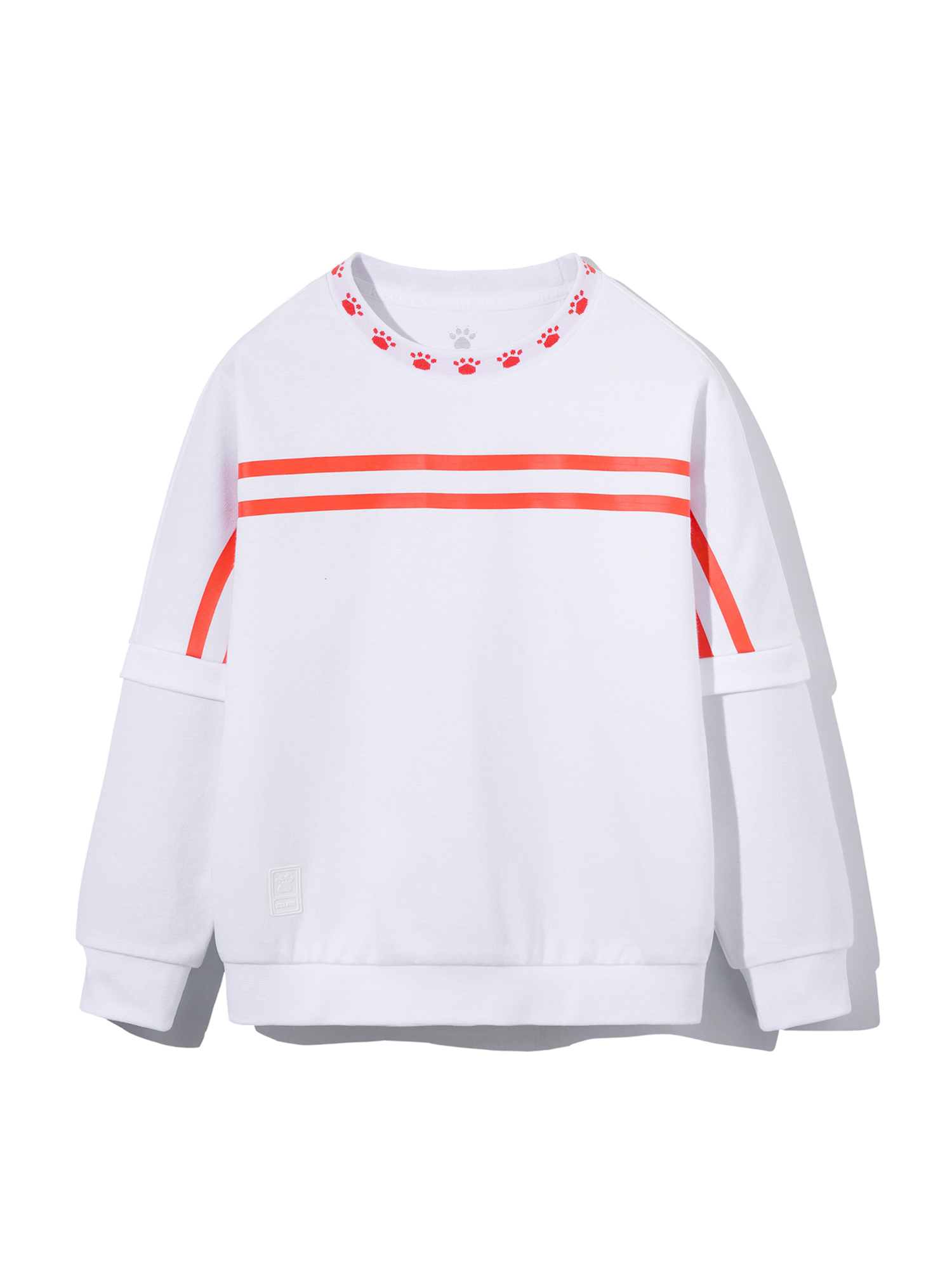 Детский свитшот KELME Round Neck Sweater White