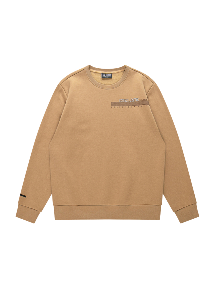 Свитшот KELME Fleece Crew Neck Sweatshirt Brown