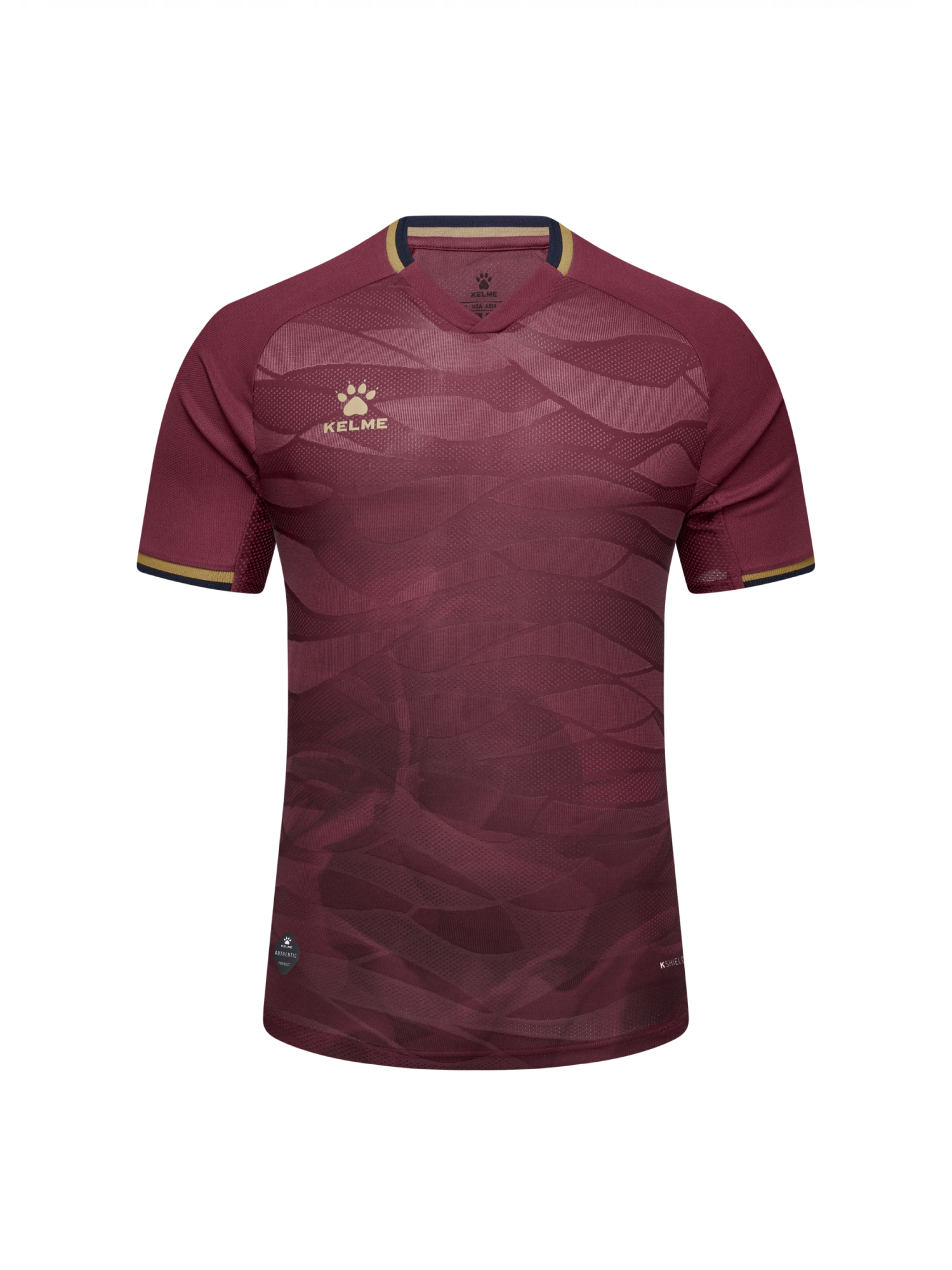 Детская футболка KELME Training Wear Kid Burgundy