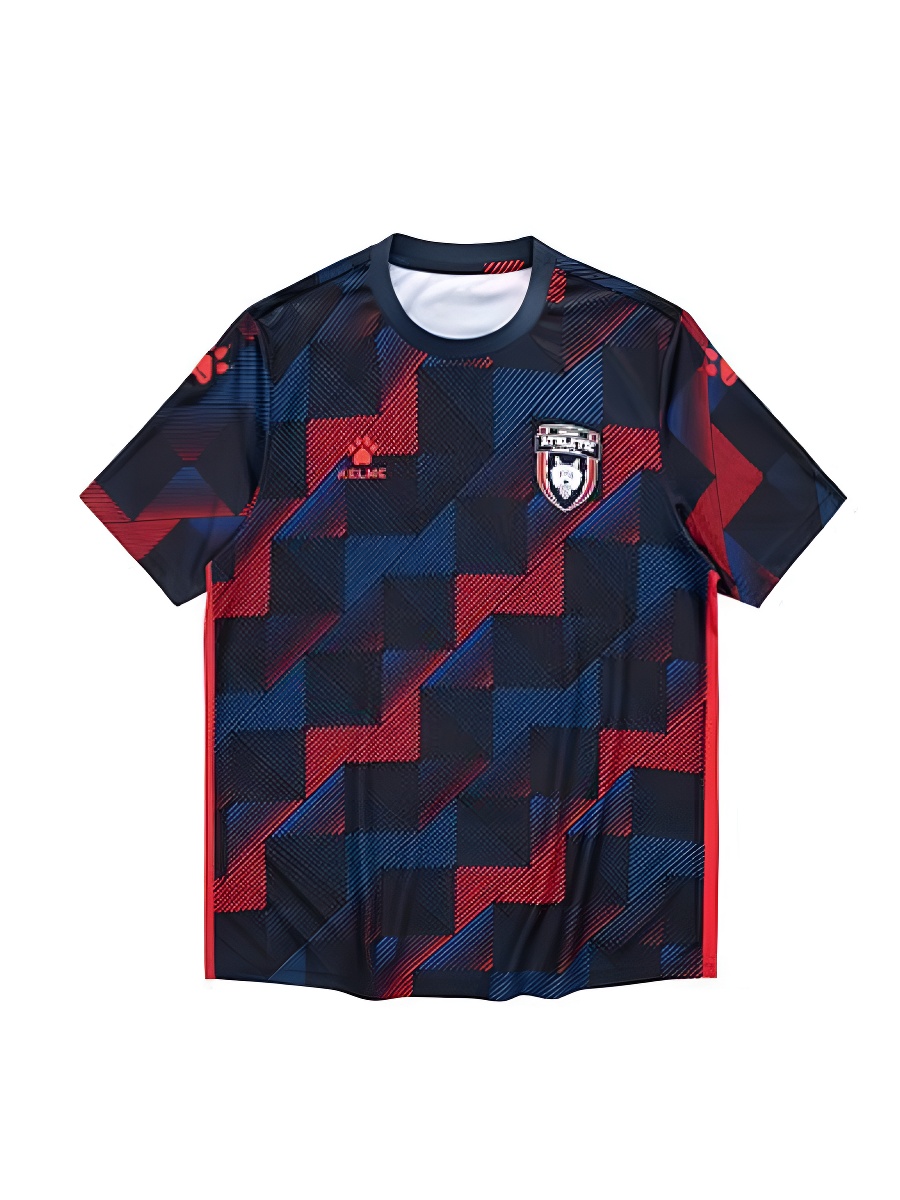 Детская футболка KELME Short Sleeve Football Jersey Kid Dark Blue