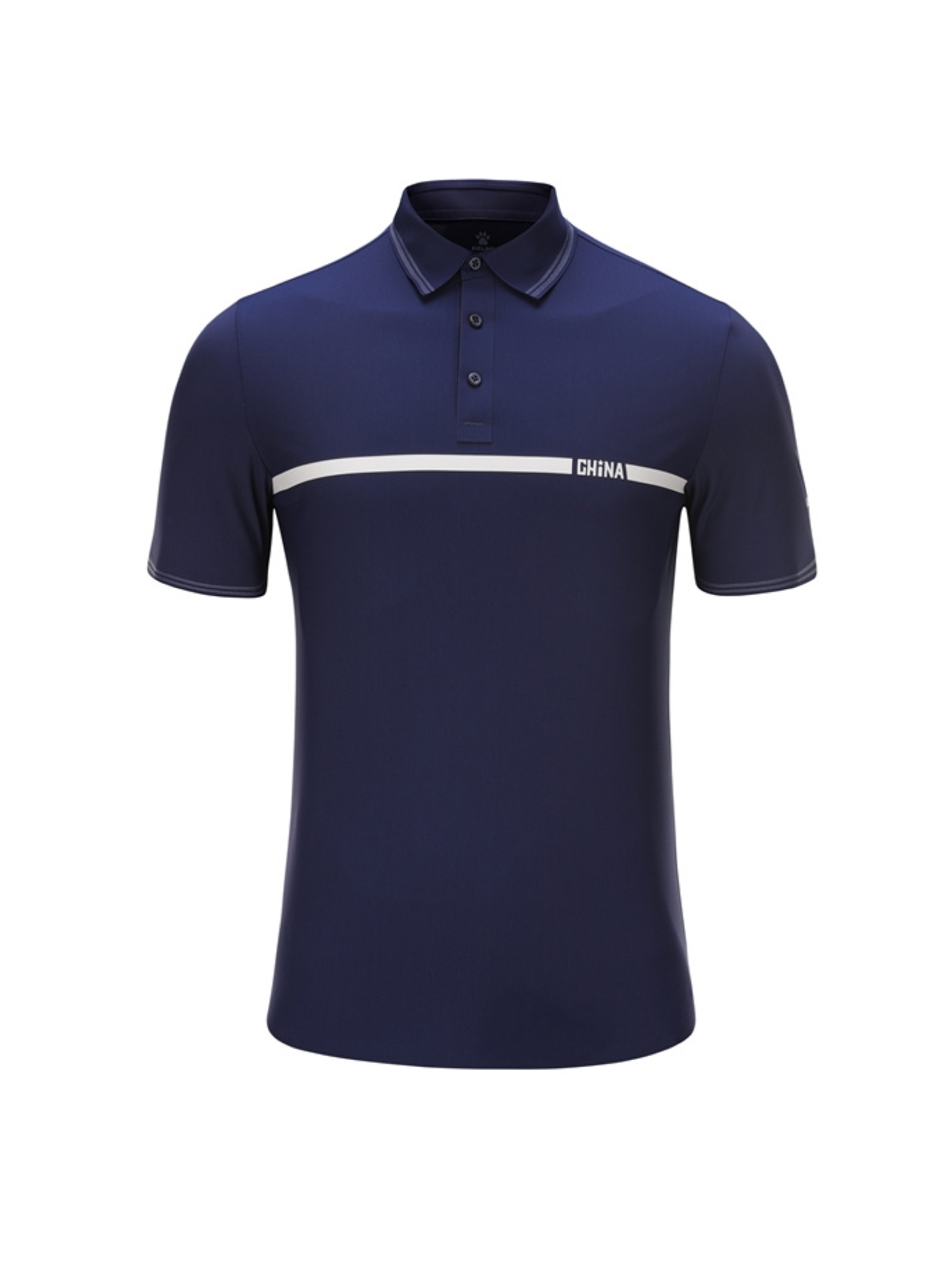 Футболка KELME Short Sleeve Polo Shirt Dark Blue