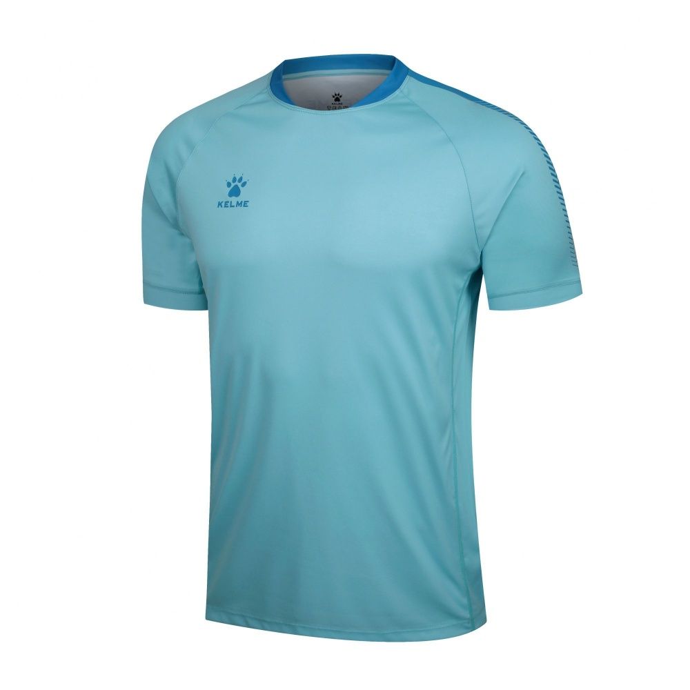 Футболка KELME Short Sleeve Football Shirt Light Blue