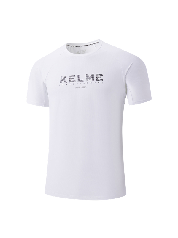 Футболка KELME Crew Neck Short-sleeved T-shirt White