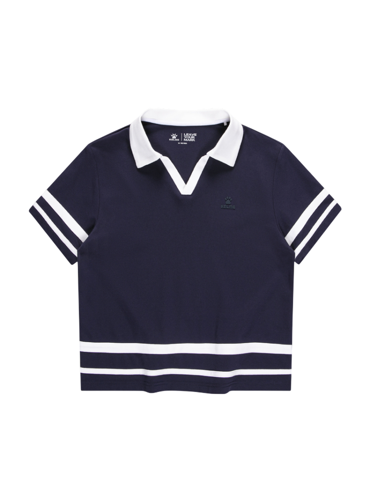 Футболка-поло KELME Short Sleeve Polo Shirt Blue