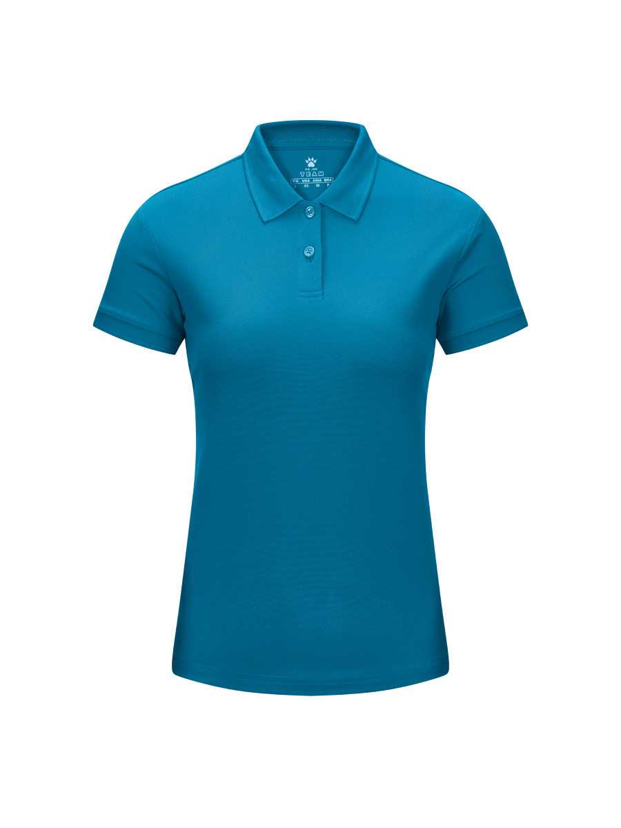 Футболка-поло KELME Women's Short Sleeve Polo Shirt Blue