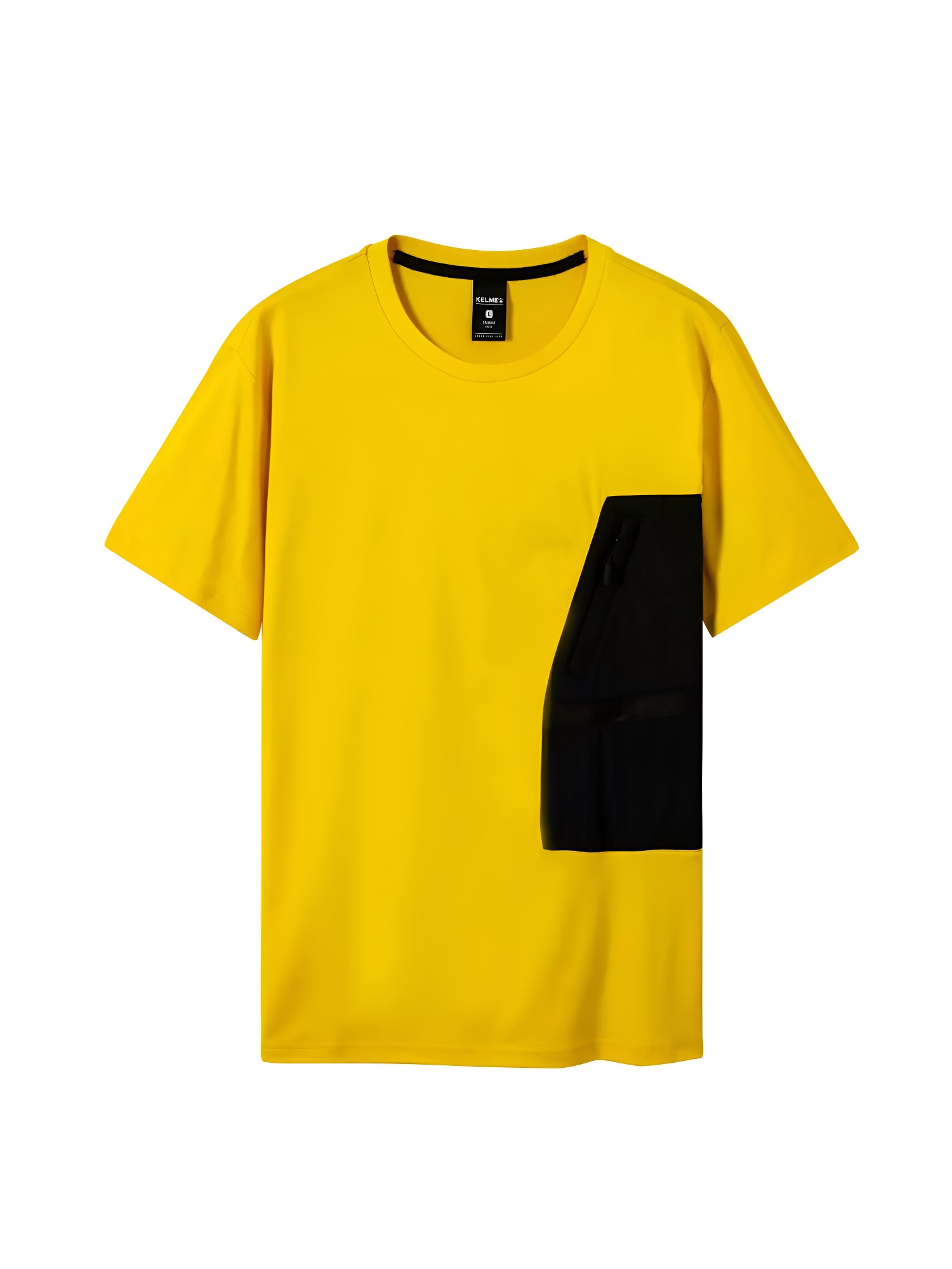 Футболка KELME Round Neck Short T Yellow