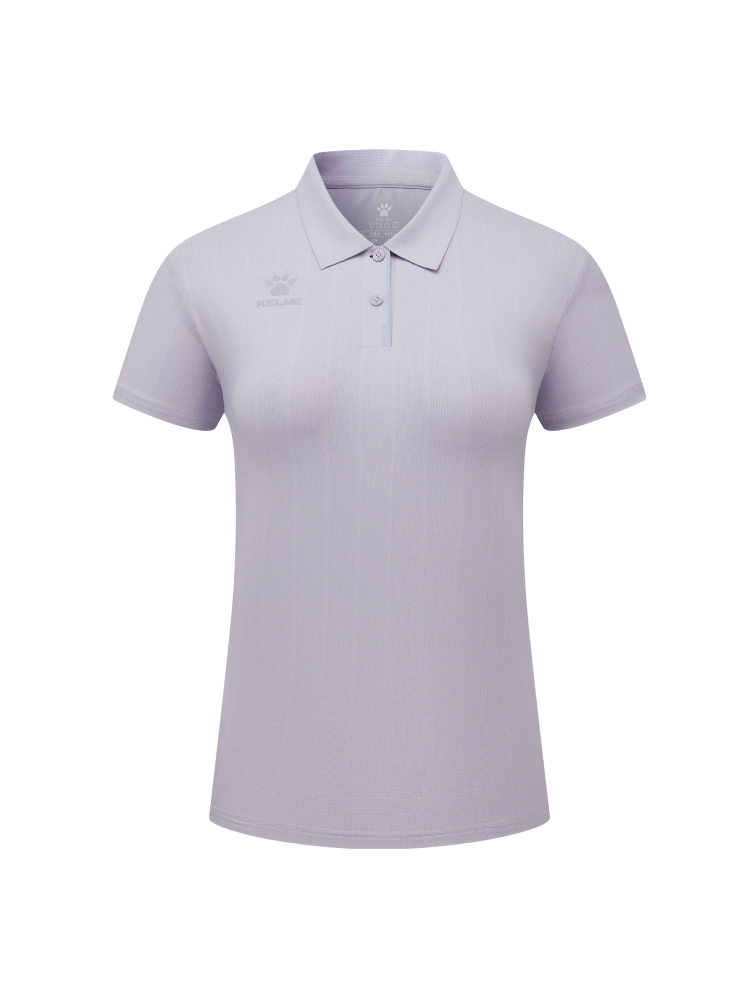 Футболка-поло KELME Women's Short Sleeve Polo Shirt Light Purple