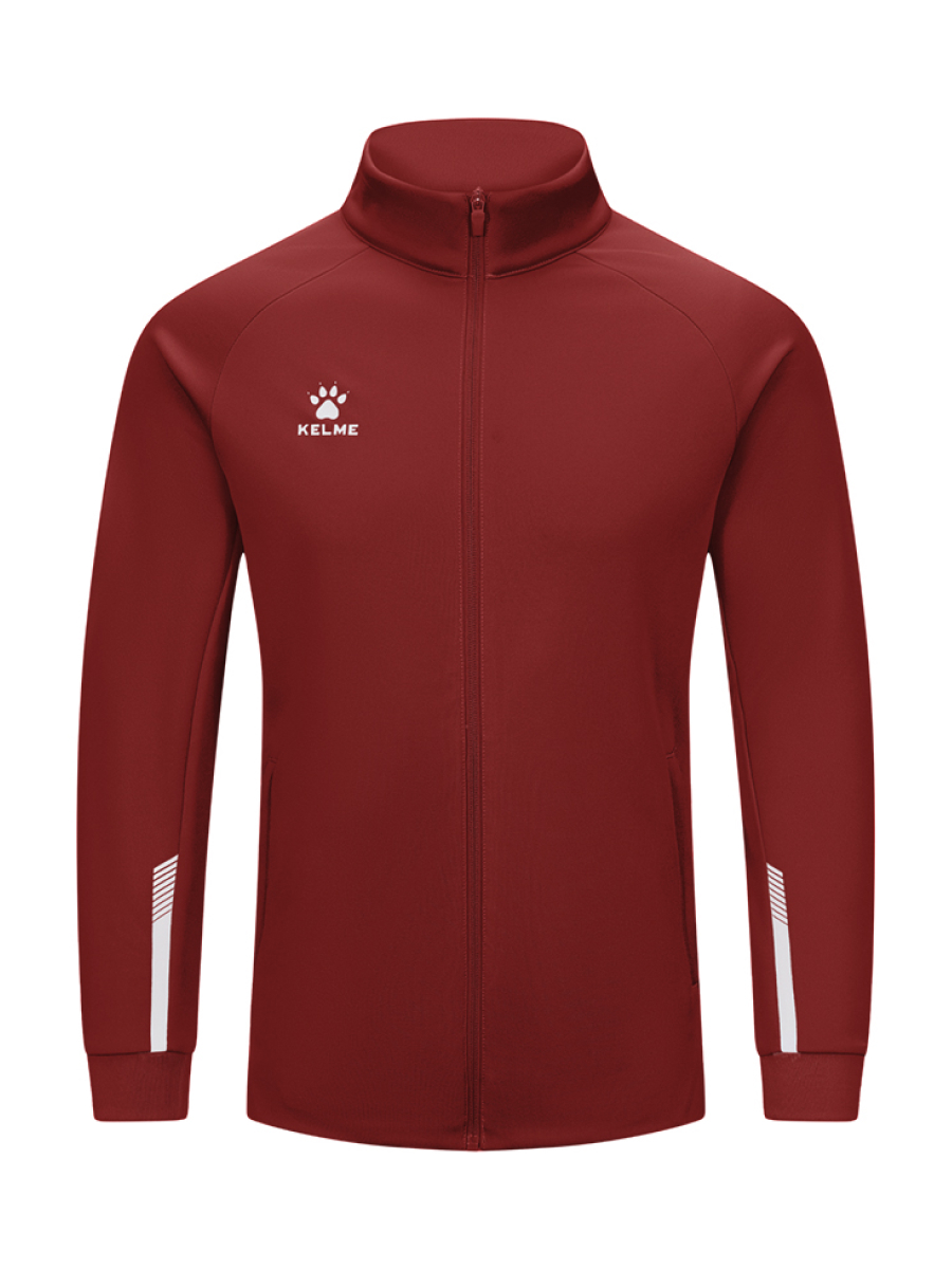 Детская олимпийка KELME Children's Knitted Jacket (fleece) Dark Red