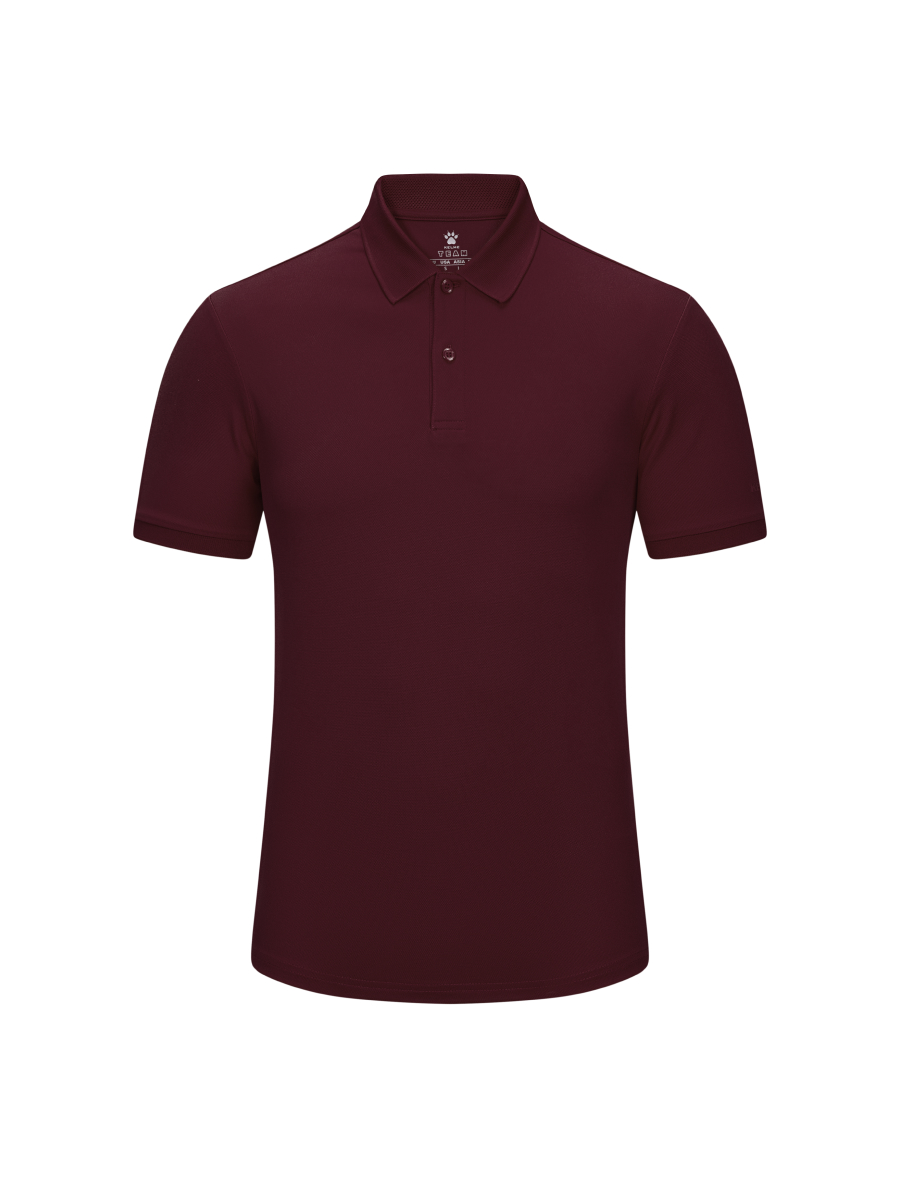 Футболка-поло KELME Short Sleeve Polo Shirt Burgundy