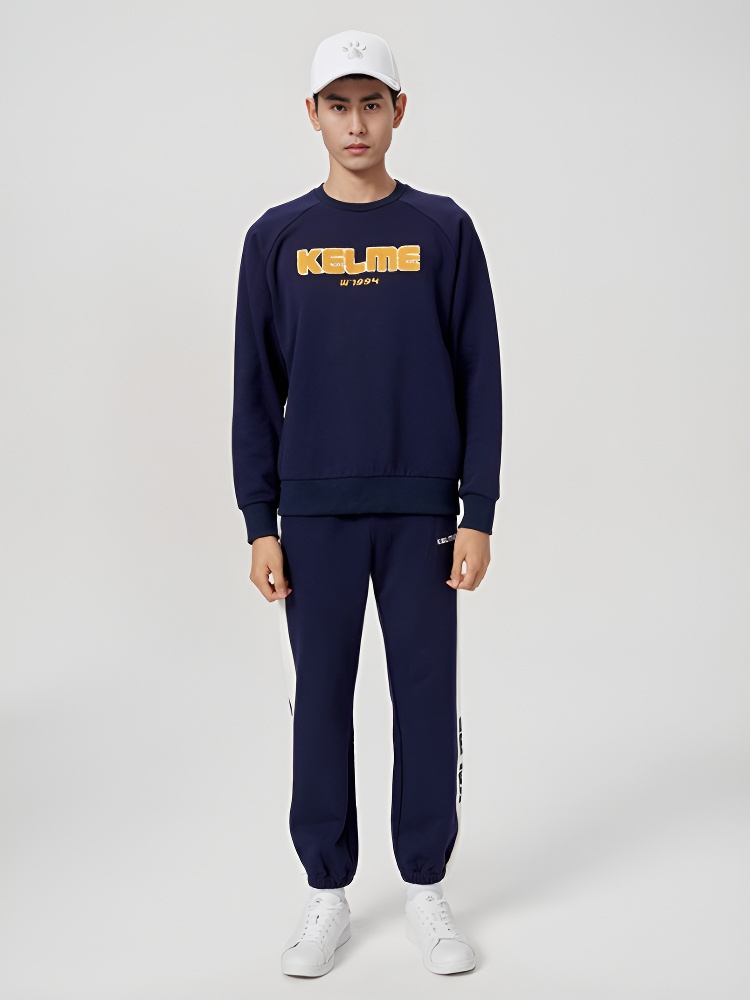 Свитшот KELME Round Neck Sweater Dark Blue