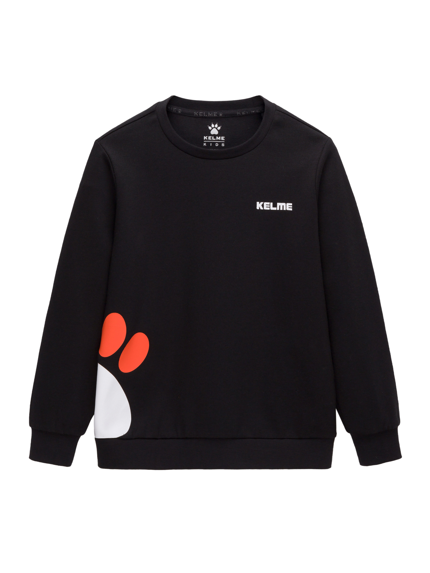 Детский свитшот KELME Round Neck Sweater Black