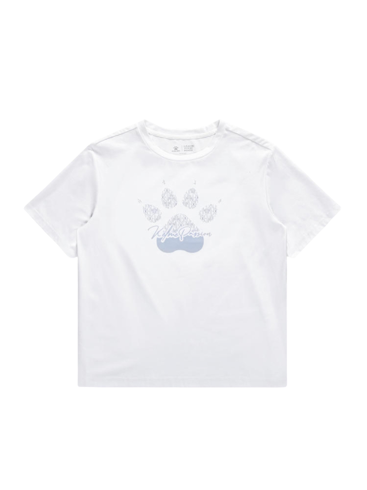 Футболка KELME Round Neck Short Sleeve T-Shirt White