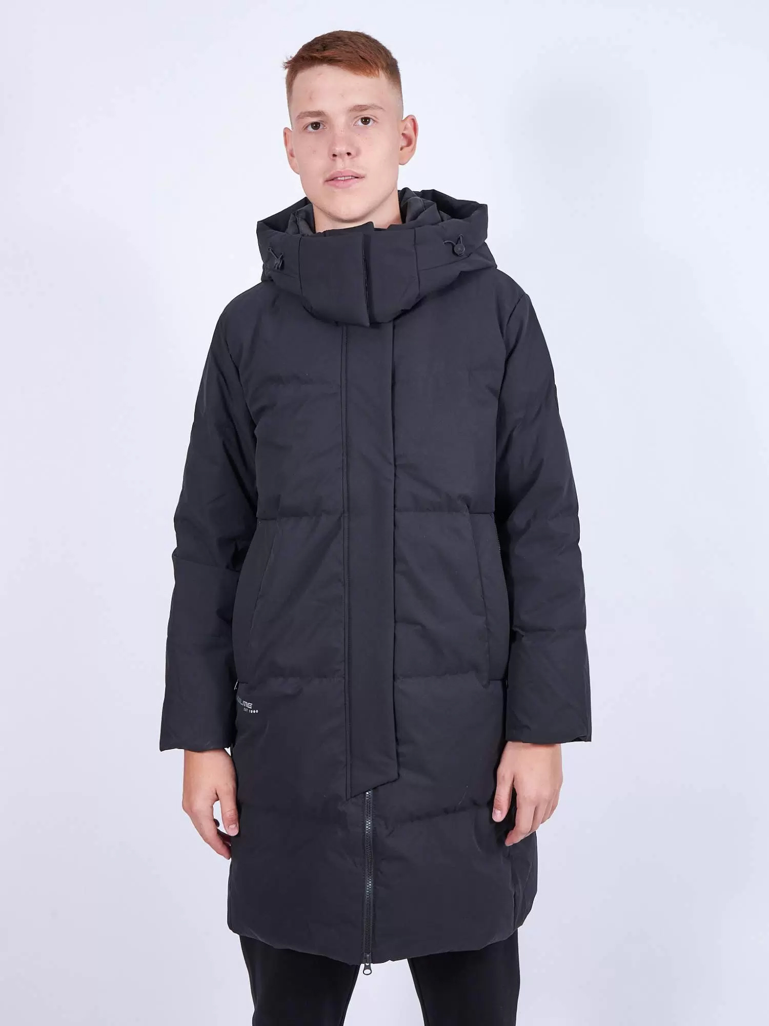Пуховик KELME Long Down Jacket Black