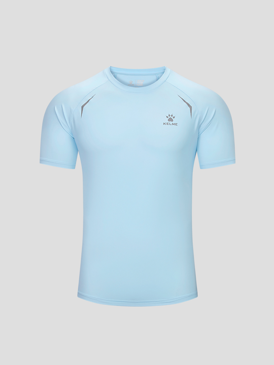 Футболка KELME Short Sleeve T-shirt Light Blue