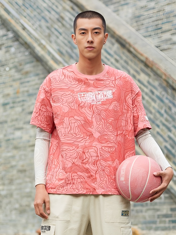 Футболка KELME Round Neck T-Shirt Pink