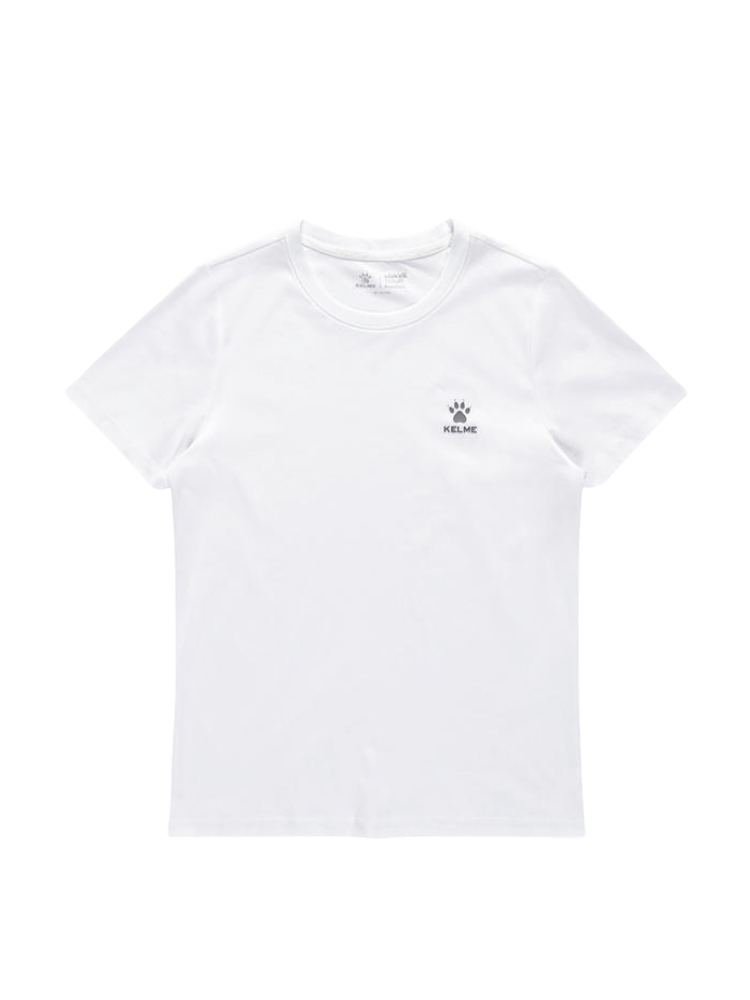 Футболка KELME Round Neck Short Sleeve T-shirt White