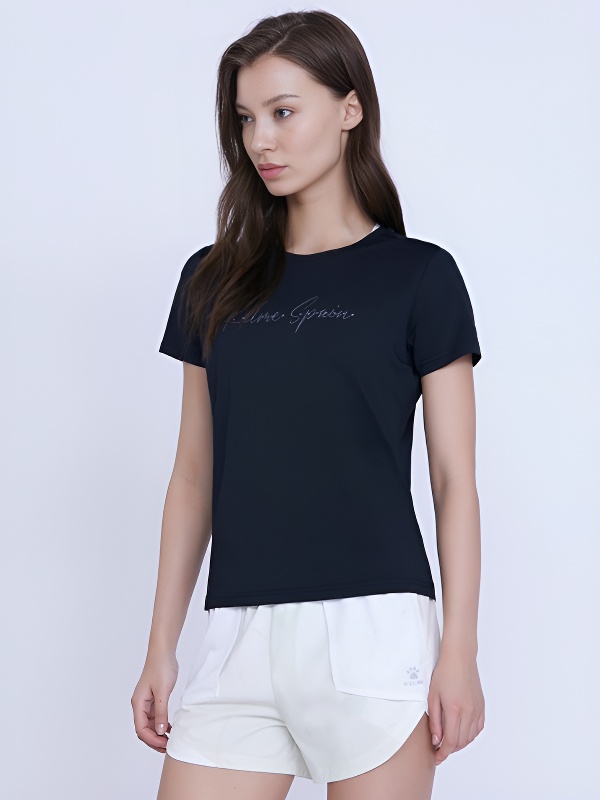 Футболка KELME Round Neck Short Sleeve T-Shirt Dark Blue