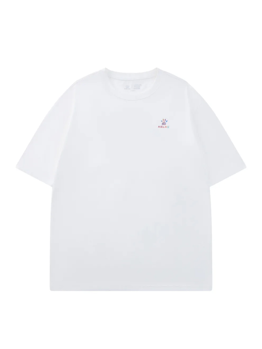 Футболка KELME Crew Neck Short-sleeved T-shirt White