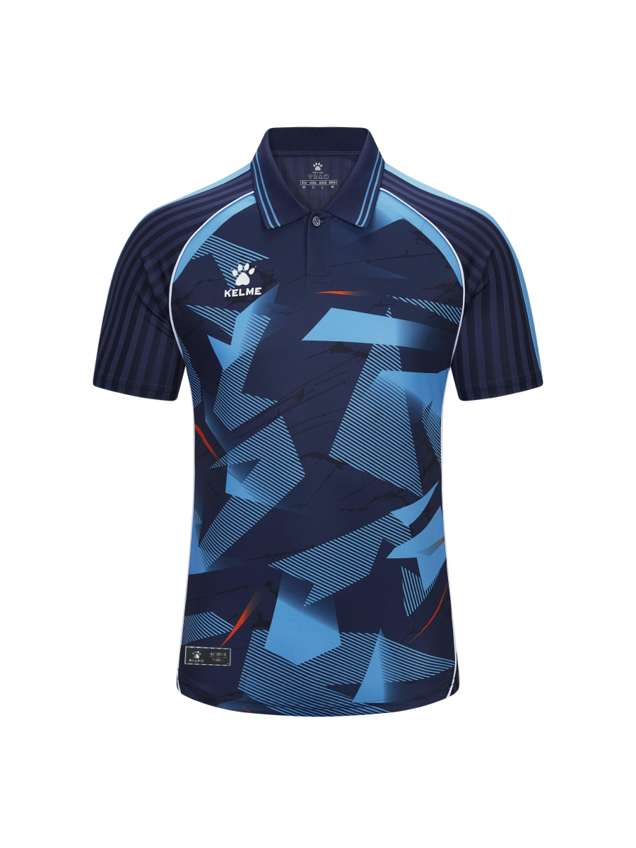 Футболка-поло KELME Training T-Shirt Dark Blue