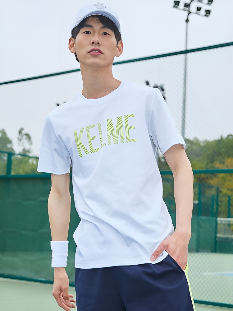 Футболка KELME Round Neck Short Sleeve T-Shirt White