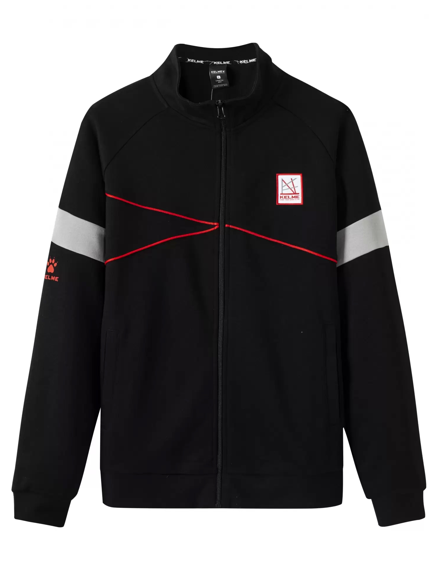 Олимпийка KELME Knitted Coat Black