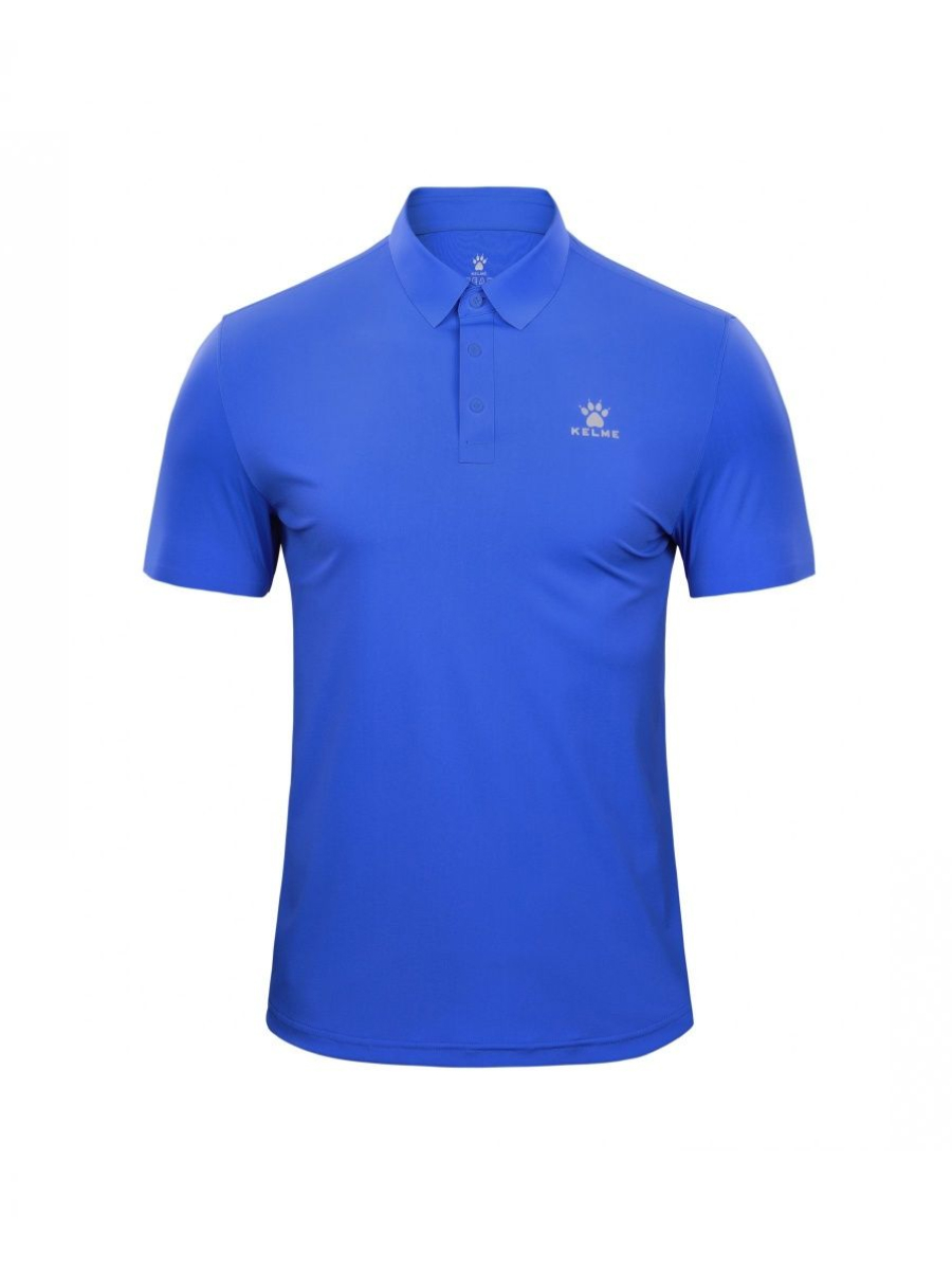 Футболка-поло KELME Short Sleeve Polo Shirt Blue