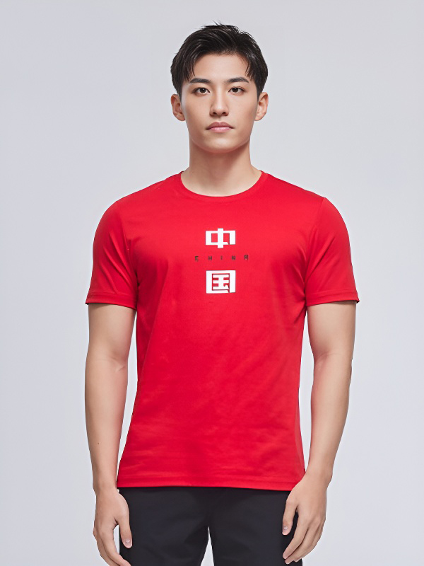 Футболка KELME Crew Neck T-shirt Red